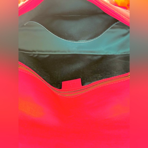 SOLD Pink Velvet Gucci Blind For Love Marmont Bag - Picture 9 of 12